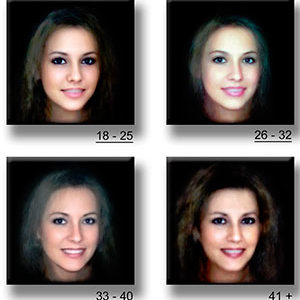 age-progression photo of female