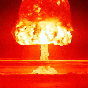 nuclear explosion test