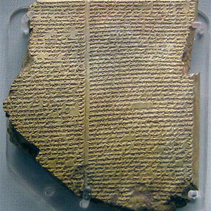 Epic of Gilgamesh tablet 11