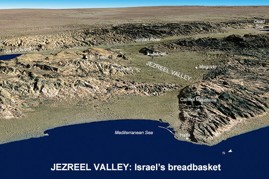 Image result for The valley of Jezreel