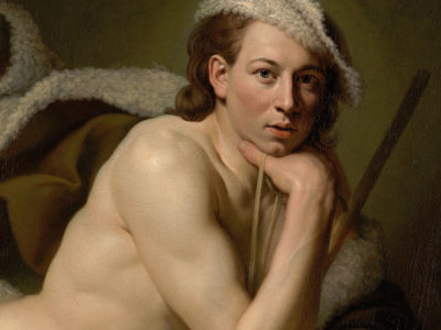 Painting of a young David
