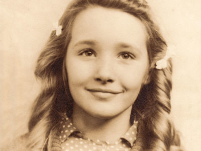 schoolgirl about 1940