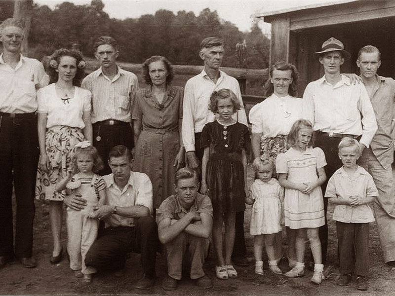 Miller family circa 1940s