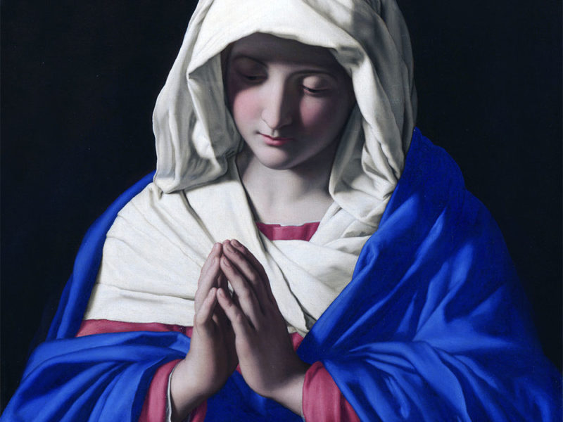 Painting of Virgin Mary