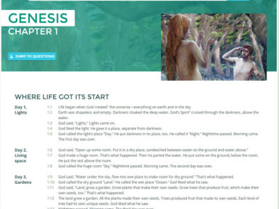 Photo of Casual English Bible website