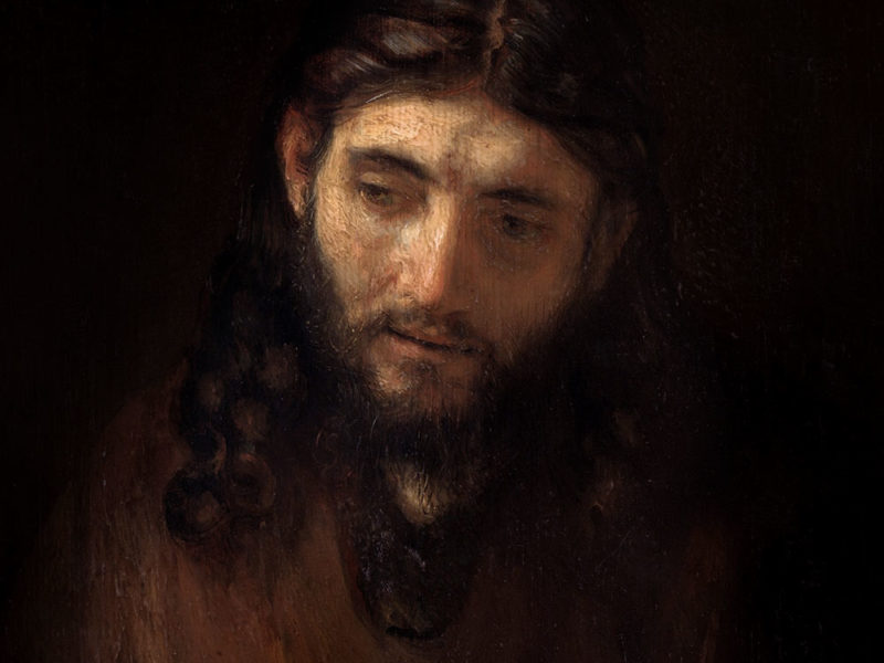 Rembrandt portrait of Jesus