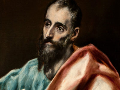 Painting of Apostle Paul by El Greco