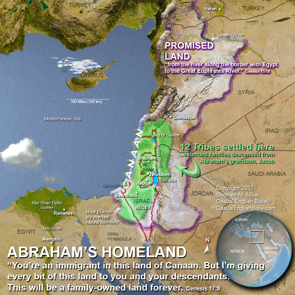 Israel is a tiny part of the Promised Land - Stephen M. Miller