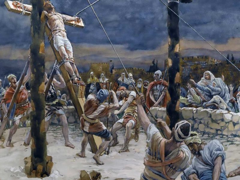 PAINTING OF CRUCIFIXION OF JESUS BY JAMES TISSOT