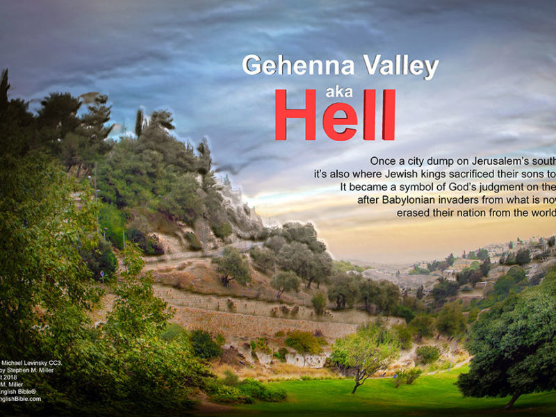 Gehenna Valley, Jerusalem