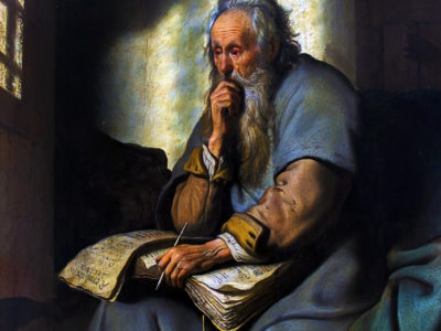 painting of apostle paul in prison