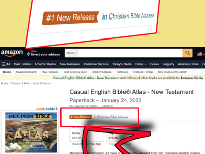 Amazon rating #1 for Casual English Bible New Testament