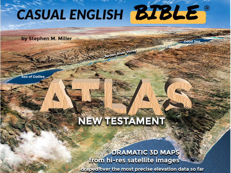 Cover of Casual English Bible New Testament Atlas