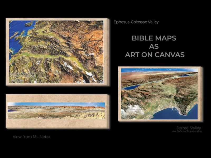 Bible maps Casual English Bible