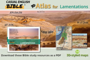 Promo for Lamentations Bible Atlas - Casual English Bible