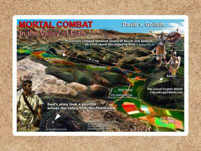 Battle of Elah, David v Goliath